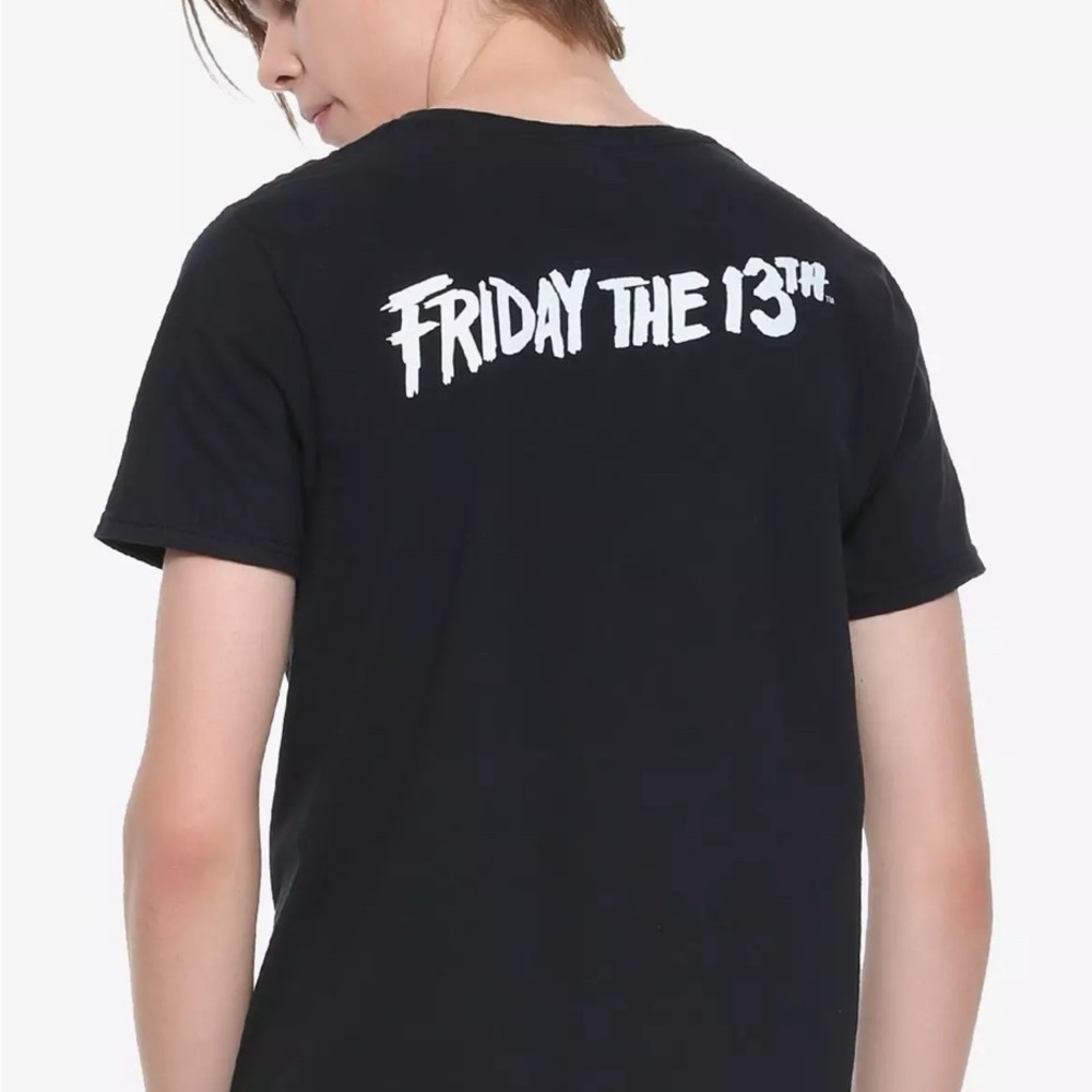 Friday the 13th Black Out Tee From Hot Topic - Picture 2 of 3